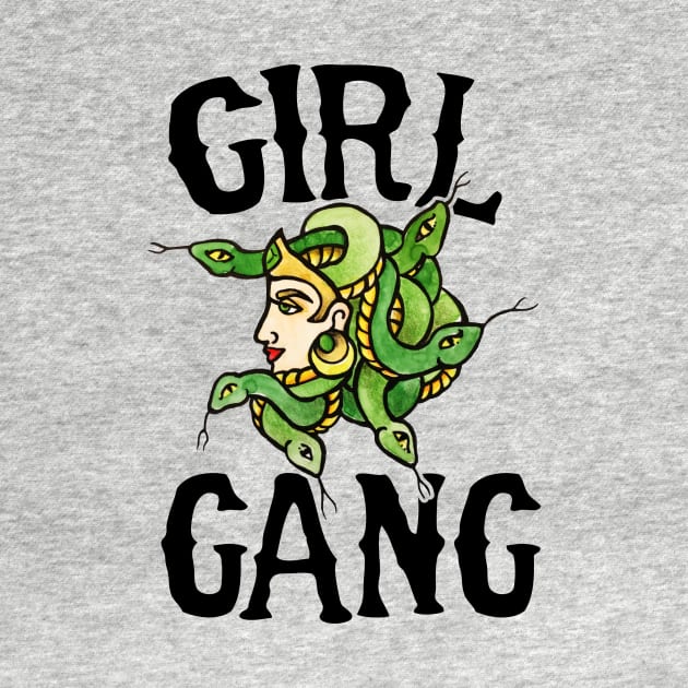 Girl Gang Medusa by bubbsnugg